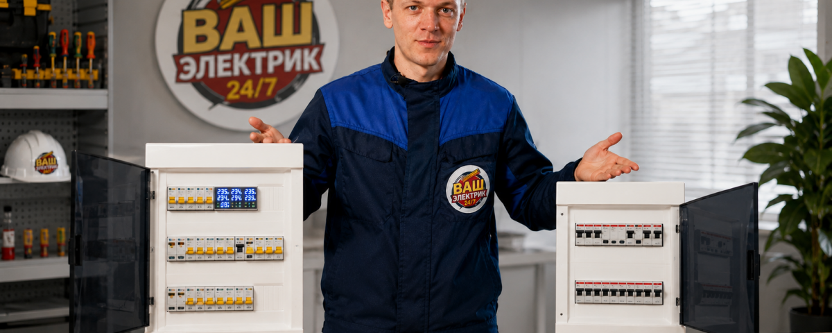 Готовые распределительные электрощиты «Ваш электрик 24» — Царский и Купеческий с инженером компании